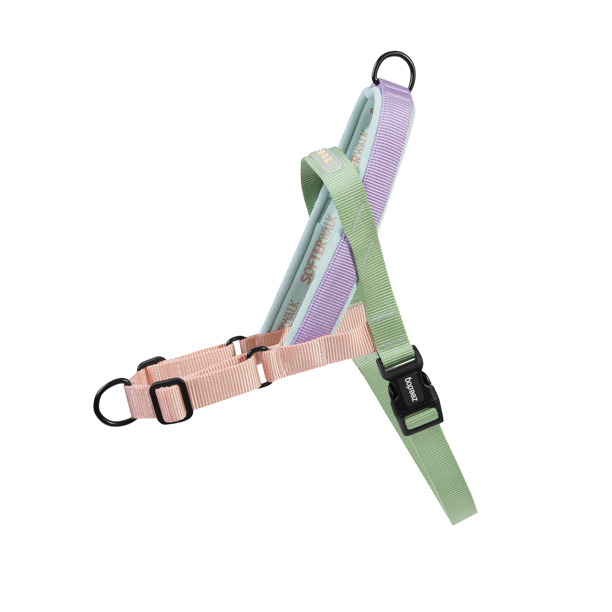 PEACH SOFTER WALK HARNESS